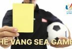 Thẻ vàng SEA Games bao nhiêu tiền