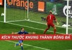 Kích thước khung thành bóng đá theo chuẩn FIFA
